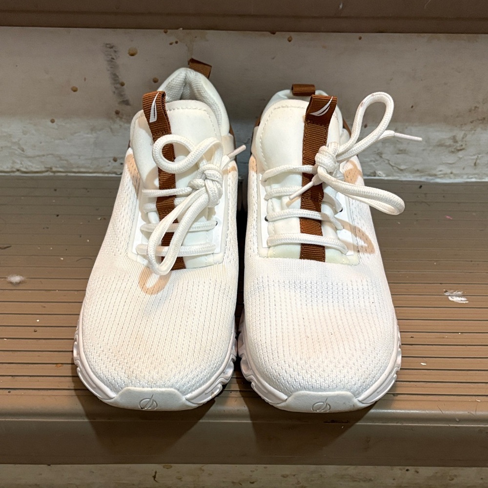 Nautica White and Brown Women's Sneakers
